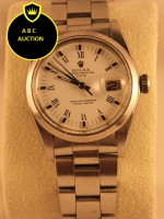 ROLEX OYSTER PERPETUAL DATEJUST MAN 34MM STAAL